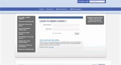 Desktop Screenshot of connect.smdm.org